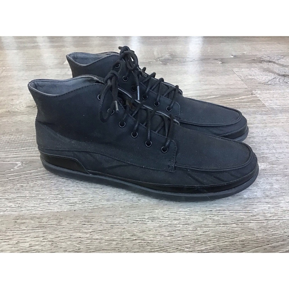 OluKai Nalukai Kapa Men's Black Chukka Boot Sneakers Size 11.5 Ankle Boot